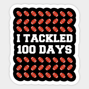 100th Day of School Boys Girls Kids 100 Days of School Sticker